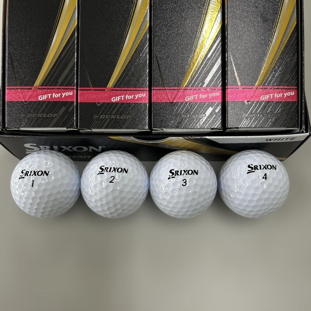 【新品未使用】SRIXON Z-STAR ホワイト 3ダース ゴルフボール36個