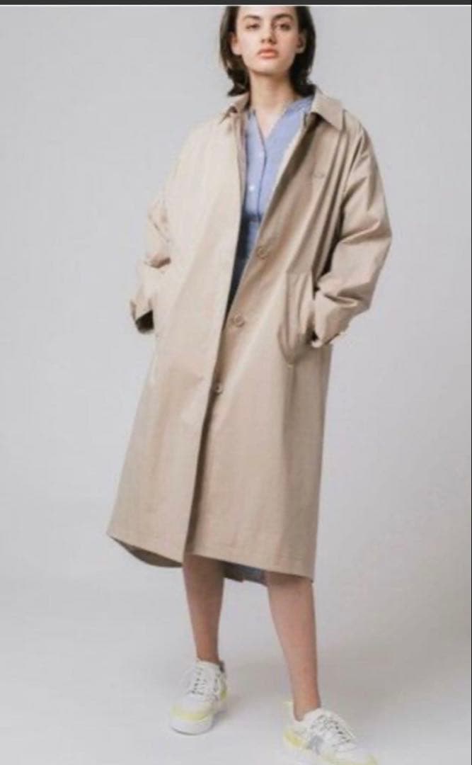 値下げ‼️LACOSTE リラックスフィット トレンチコート38