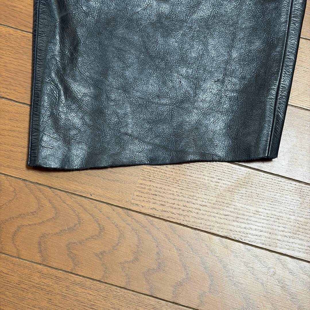 Yohji Yamamoto 00AW レザーパンツ アーカイブ ヨウジヤマモト