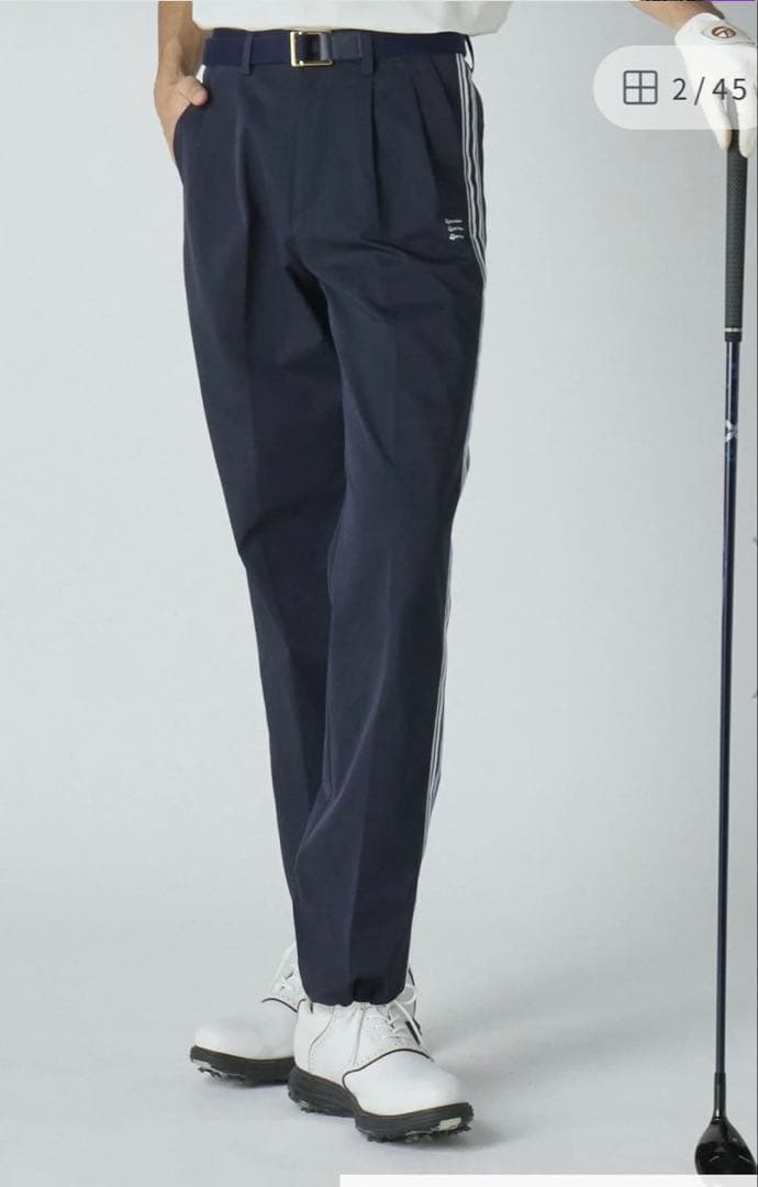 TaylorMade*UNITED ARROWS サイドライン パンツ　メンズL