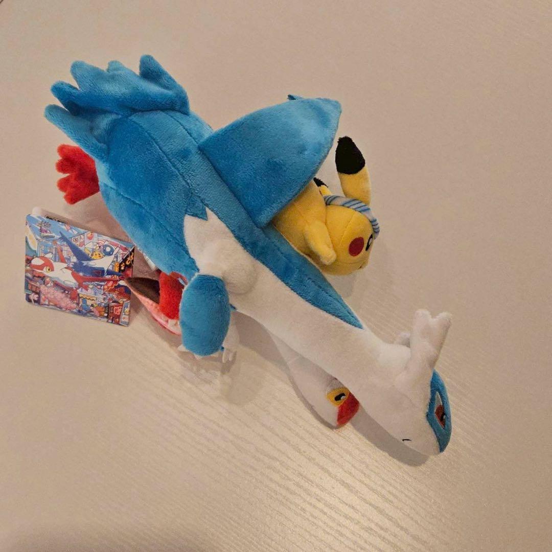 タグ付き ポケモンセンター フクオカR ぬいぐるみ ラティオスラティアス 福岡