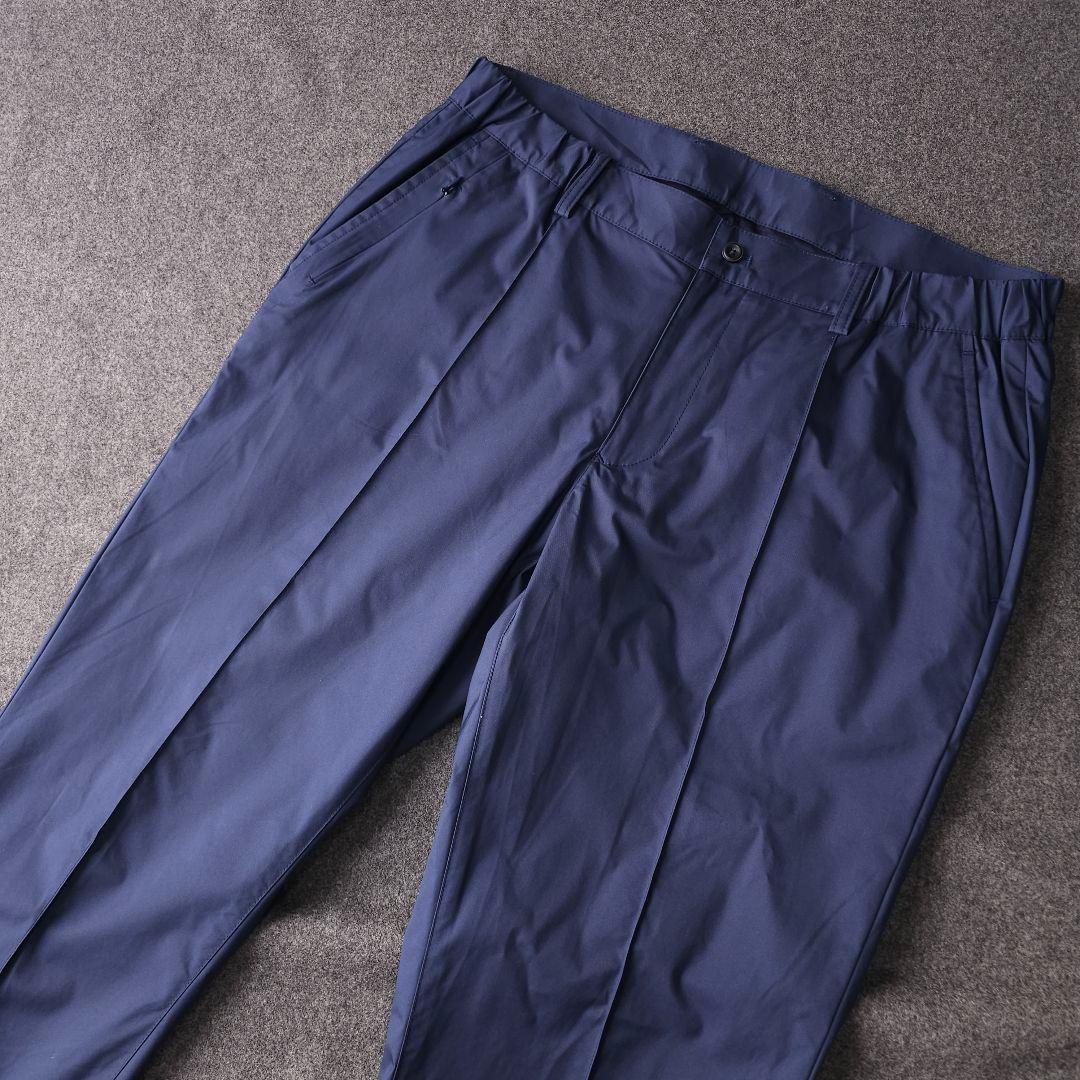 未使用 ビームスゴルフ 裏地付き 防風 秋冬ゴルフパンツ ネイビー 紺色 LL