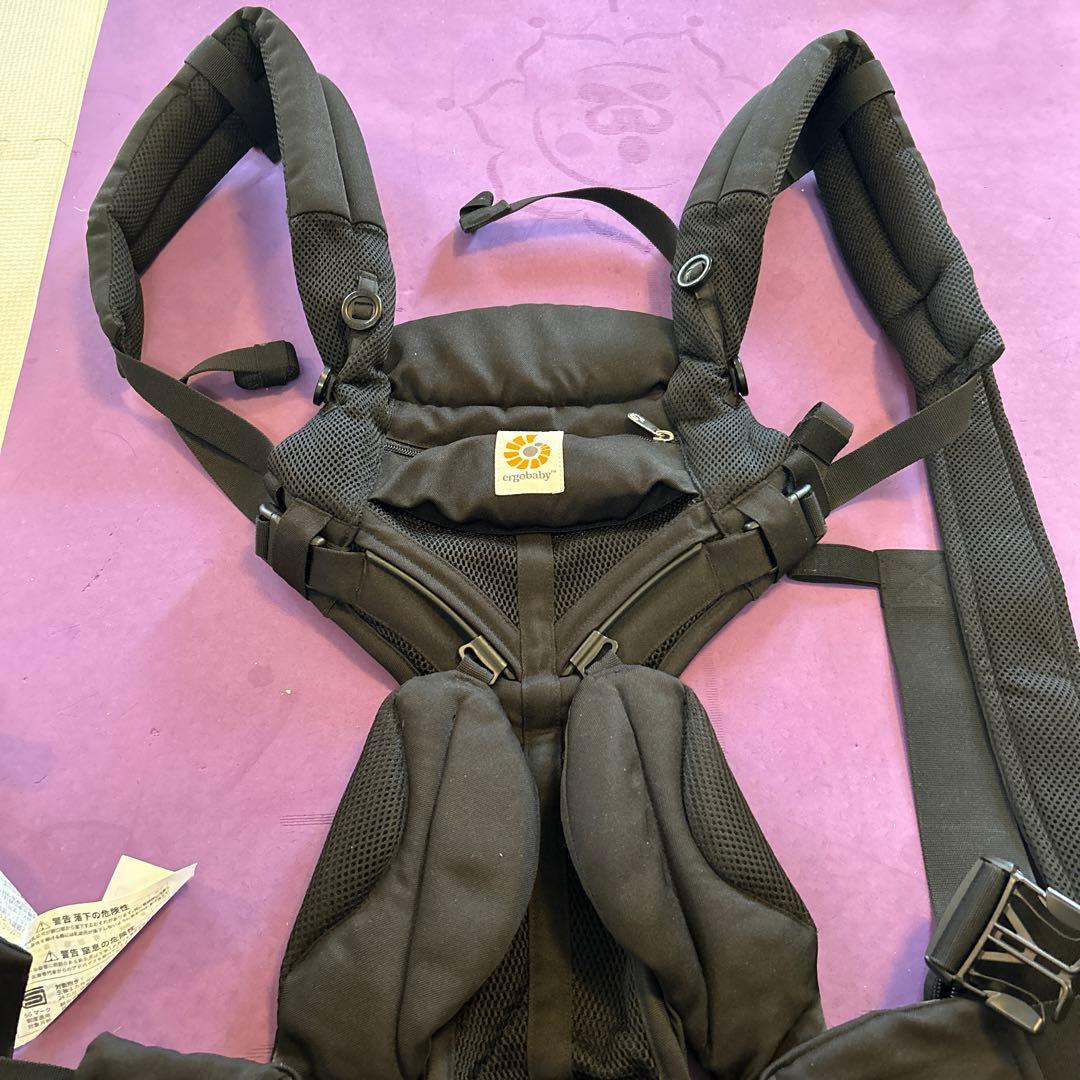 【美品】エルゴベビー 抱っこ紐 ブラック オムニ360