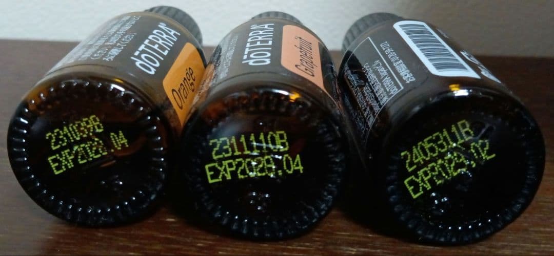【たか】doTERRA エッセンシャルオイル 3本セット