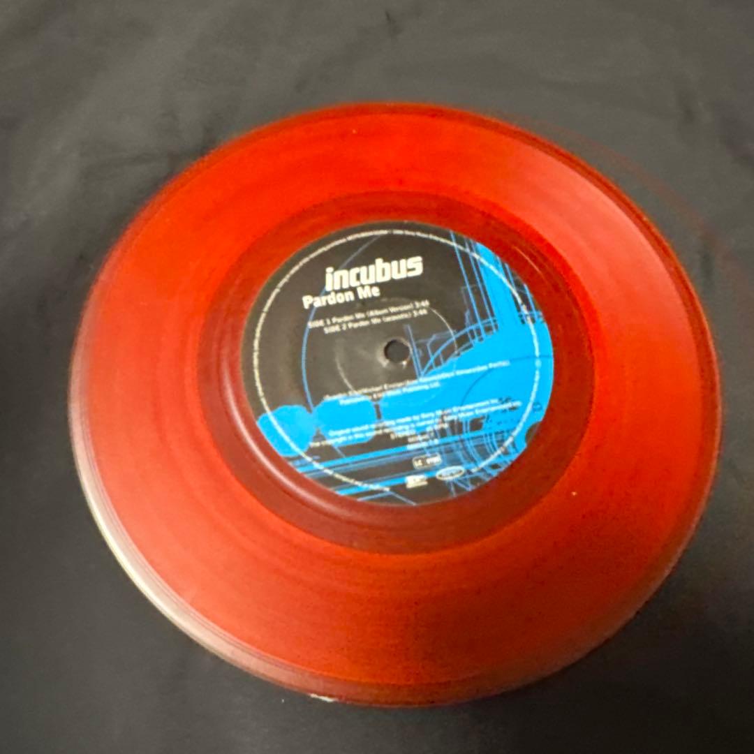 Incubus Pardon Me 限定版　7インチEP レコード