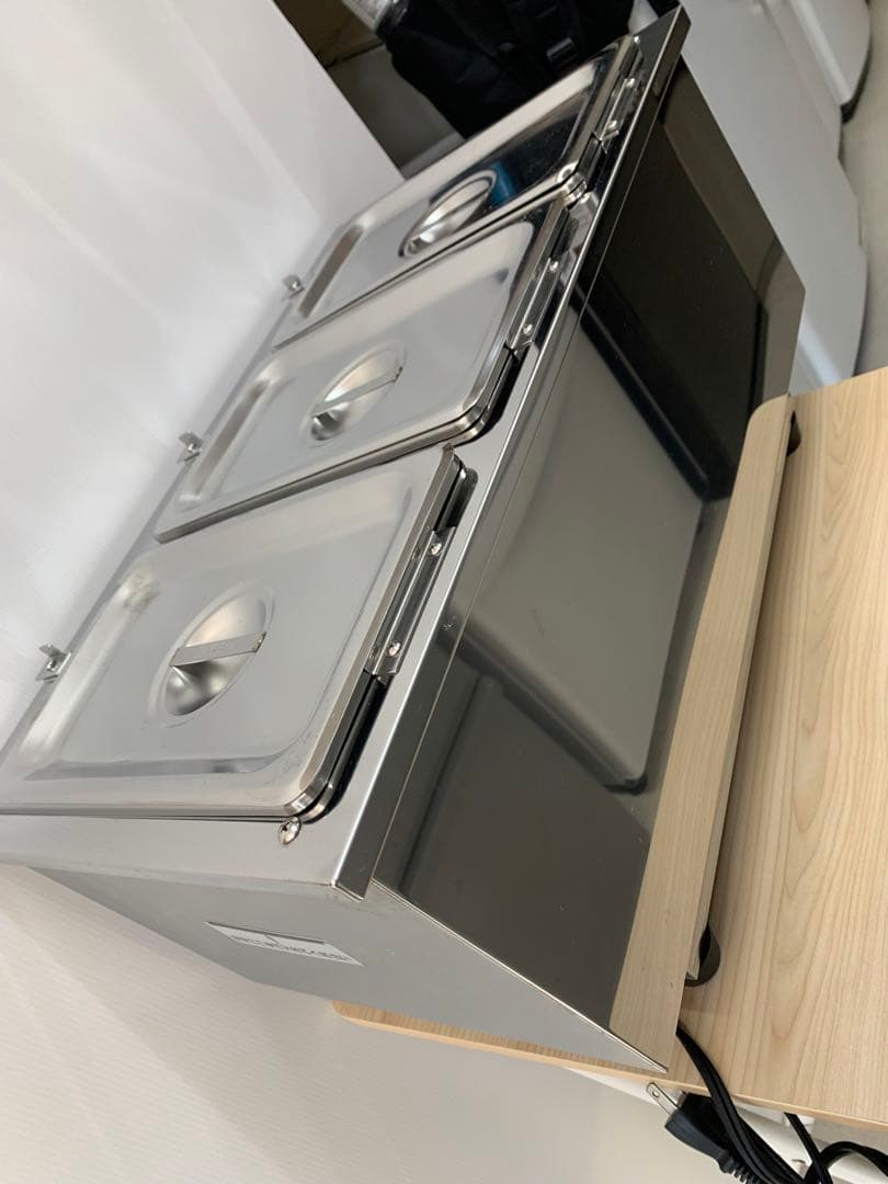 中古　エイシンフードウォーマー電気100v