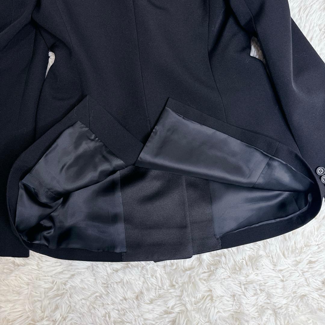 極美品 16AW シルク混 GIVENCHY テーラードジャケット M 黒