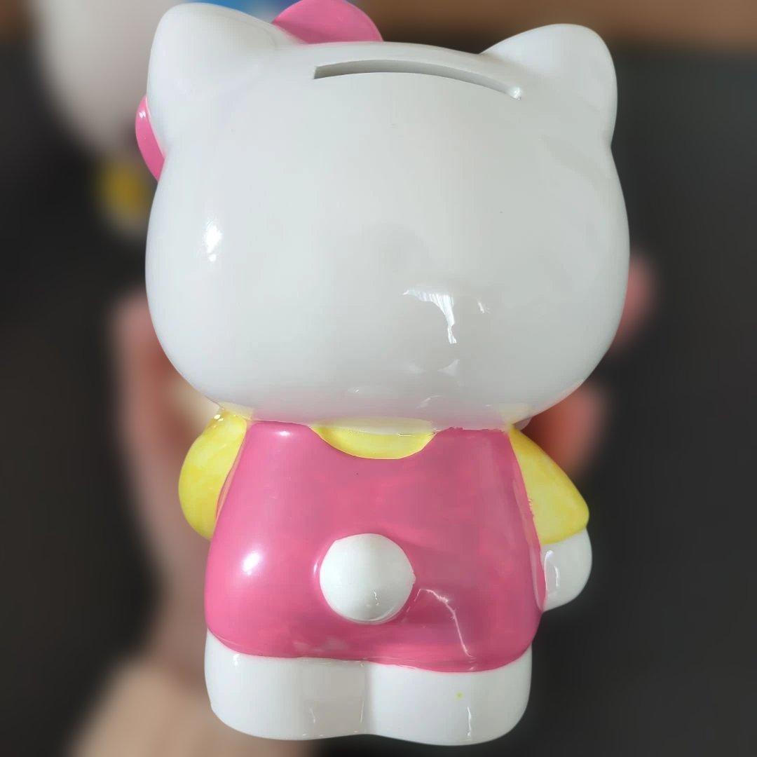 ハローキティ 陶器貯金箱2体セット