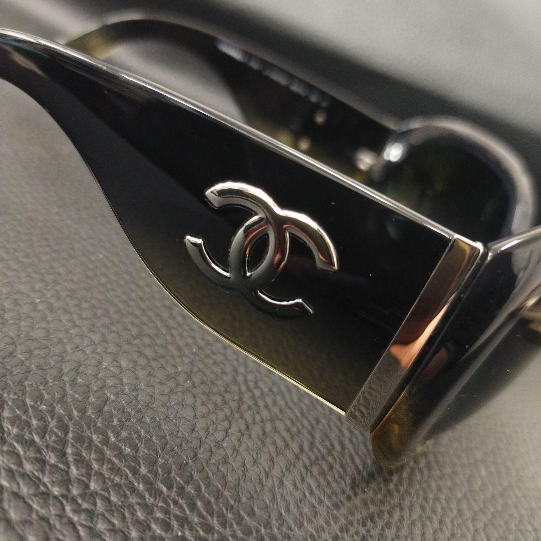 (A) CHANEL シャネル サングラス 63□19 ココマーク レディース