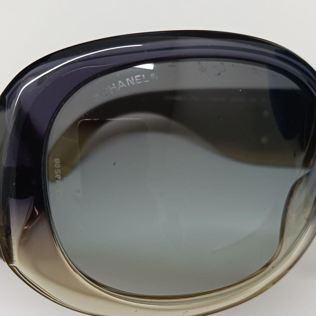 (A) CHANEL シャネル サングラス 63□19 ココマーク レディース