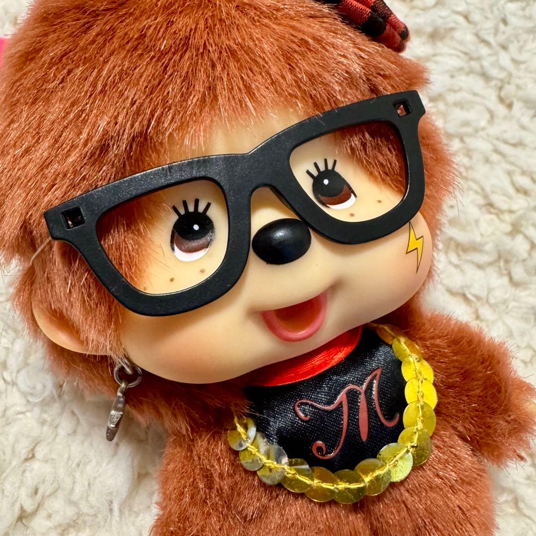 Monchhichi モンチッチ JOL メガネ バッグチャーム　キーチェーン