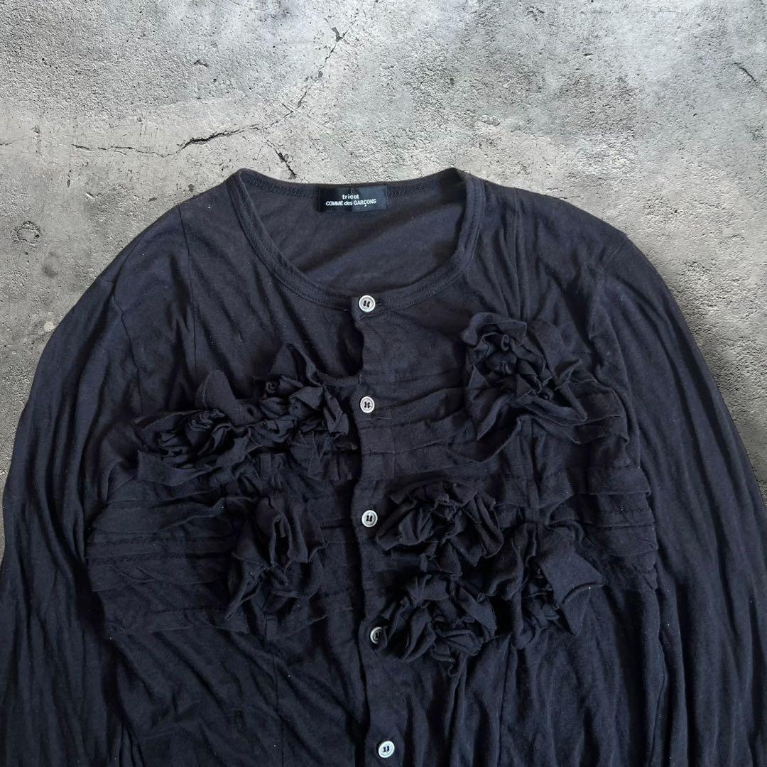 comme des garcons AD2002 フリルカーディガン
