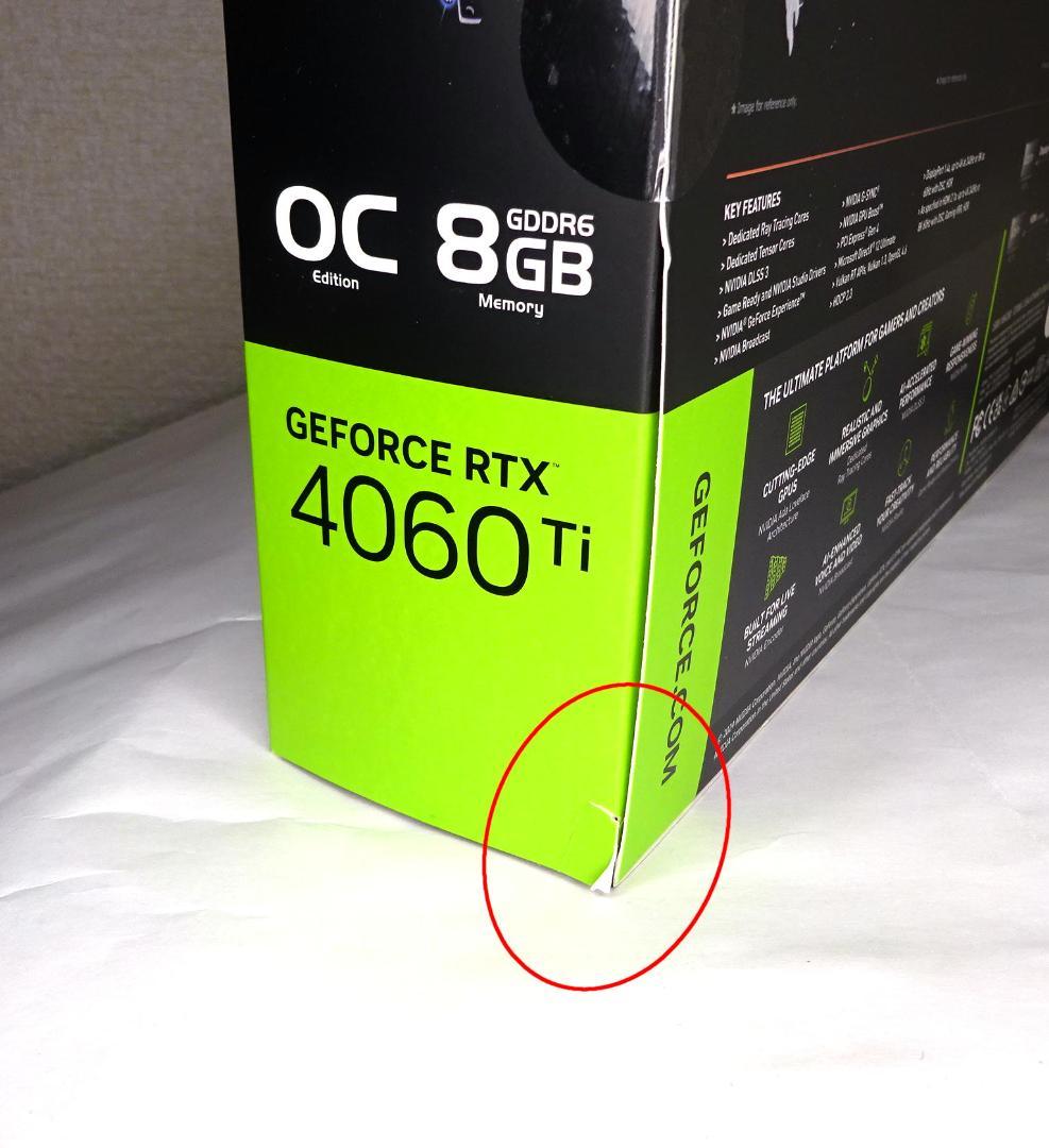 新品 DUAL RTX4060Ti 8G OC EVO ゲーミング正規品ASUS