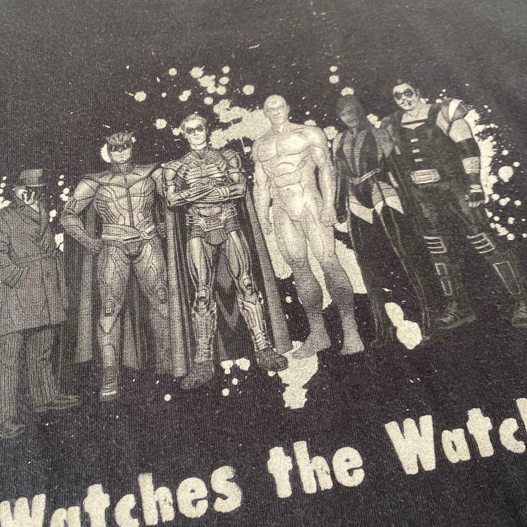 Watch men両面プリントHEROアンビルヒーローTシャツ映画ナイトオウル