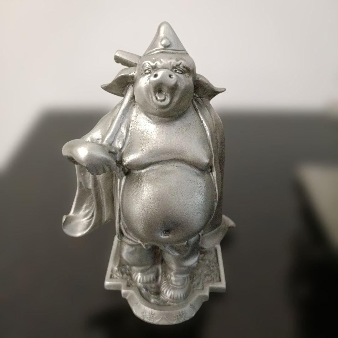 d*7様 良品　ツマセクピューター 　西遊記　　フィギュア　オブジェ　錫製