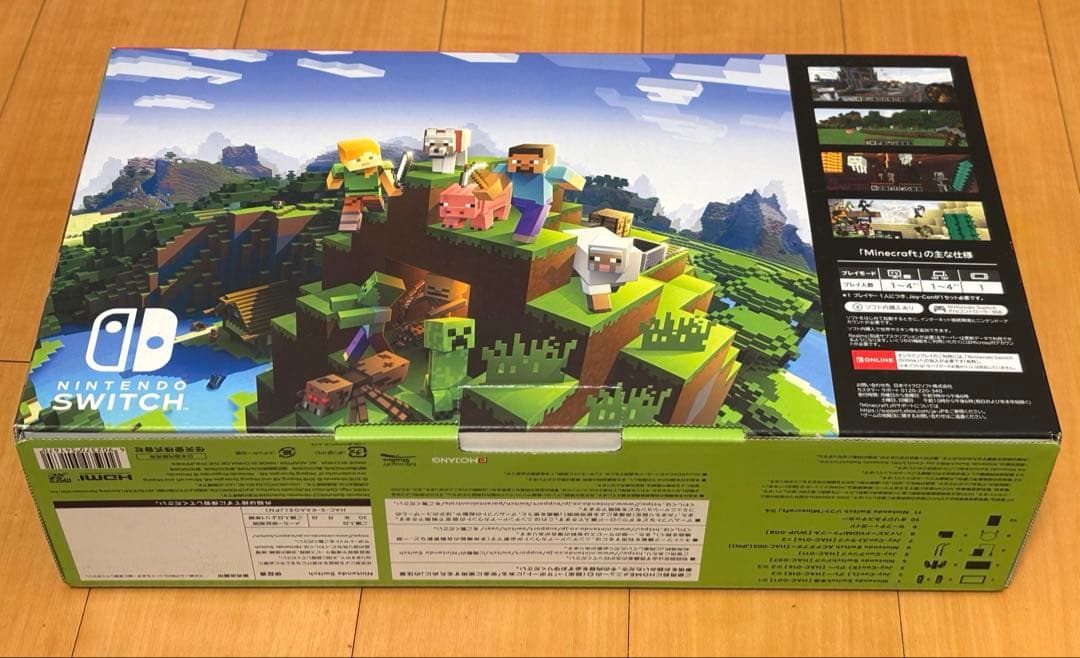 d*9様 限定 Nintendo Switch Minecraft セット 本体