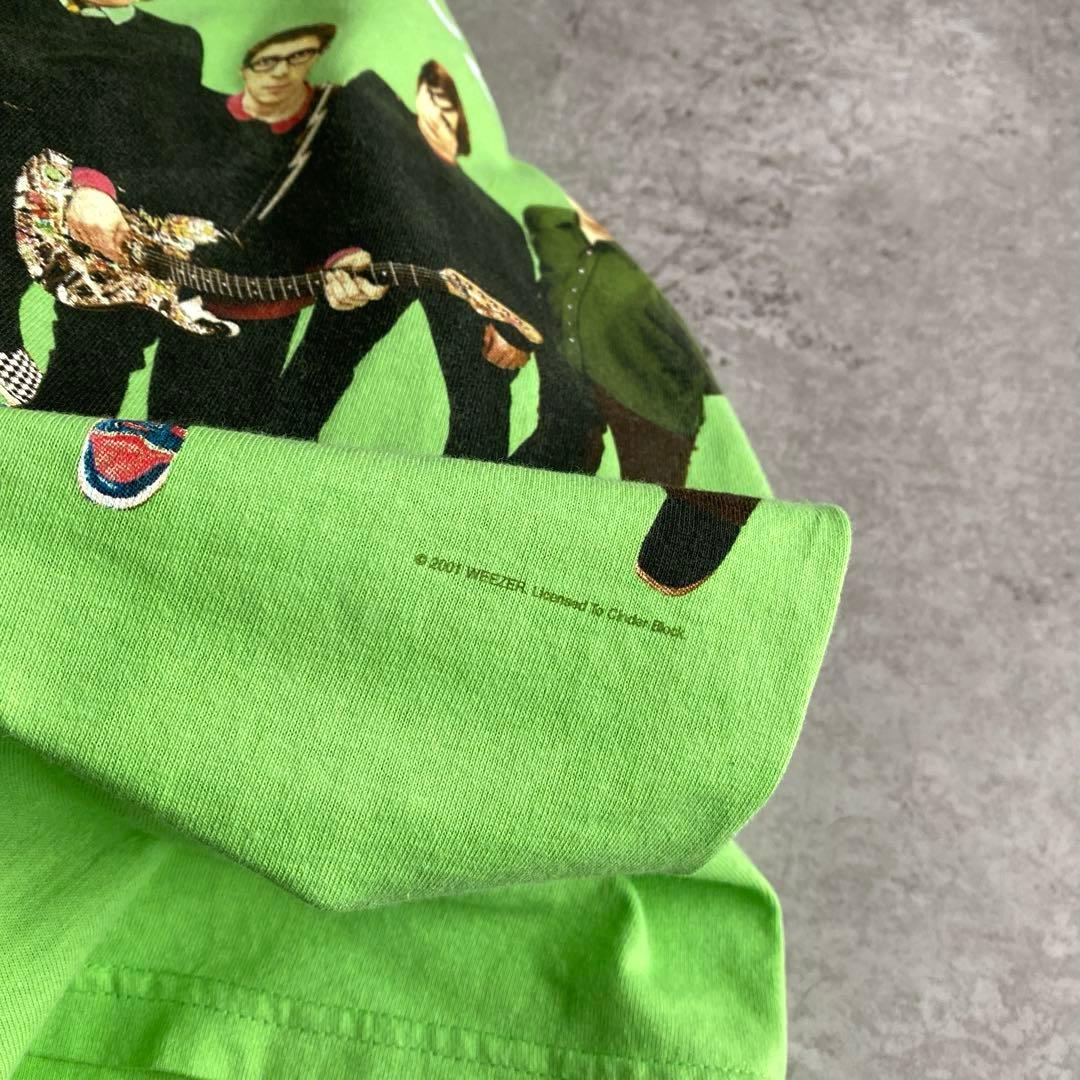00s Weezer Green Album プロモ Tシャツ XL