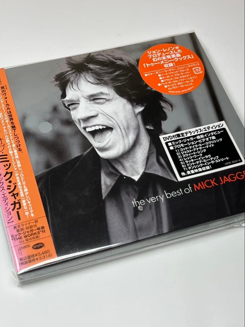 ミックジャガー★ベスト★★限定デラックスエディション★DVD付き★★難あり