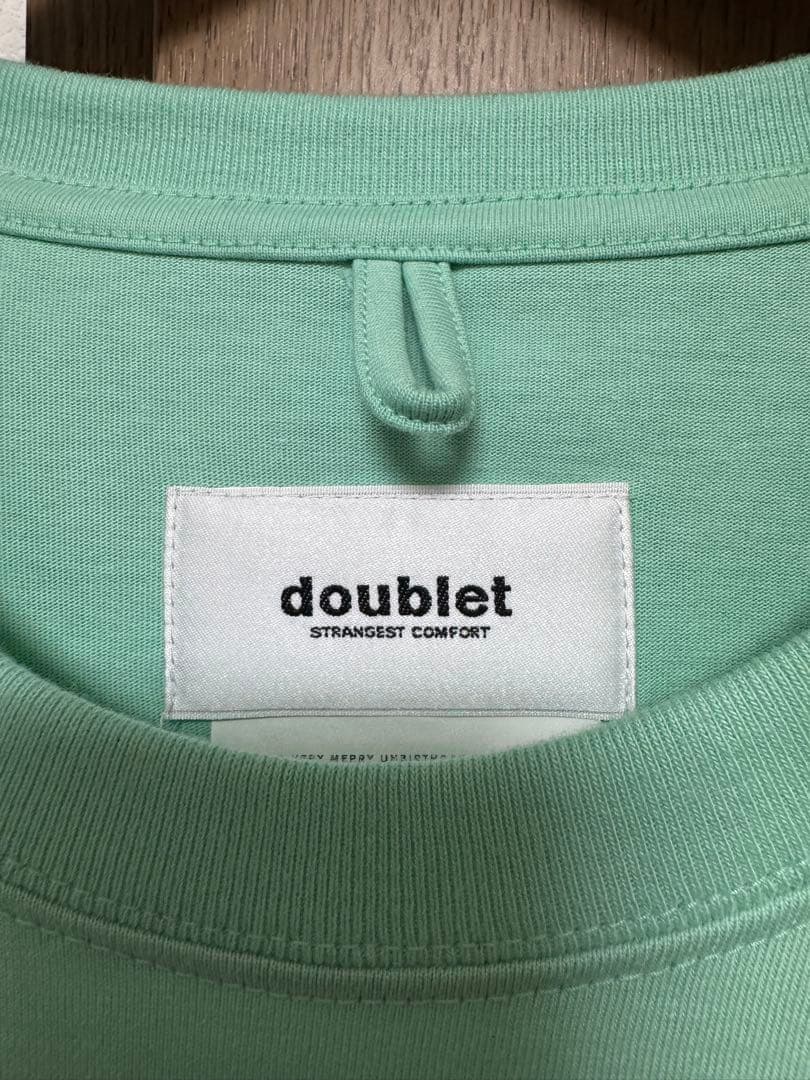 doublet チェーンフリンジ刺繍　ティファニー　Tシャツ M