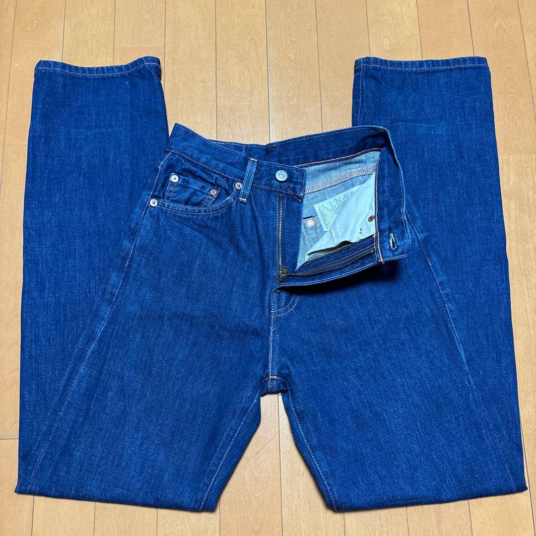 専用 リーバイス701 トルコ製 ビッグE ハイウエスト セルビッジ デニム