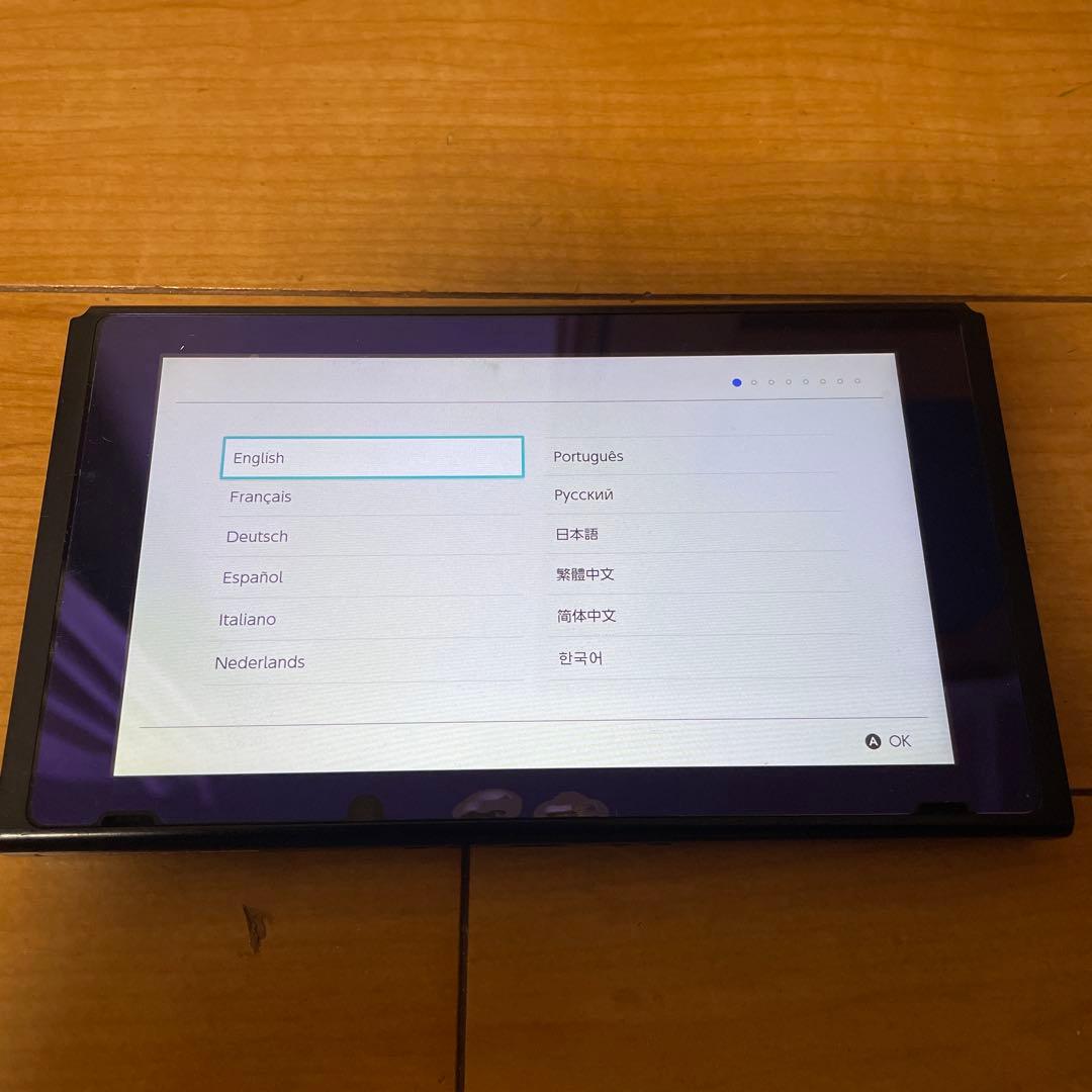 す*す様 Nintendo Switch 本体 中古ブラック