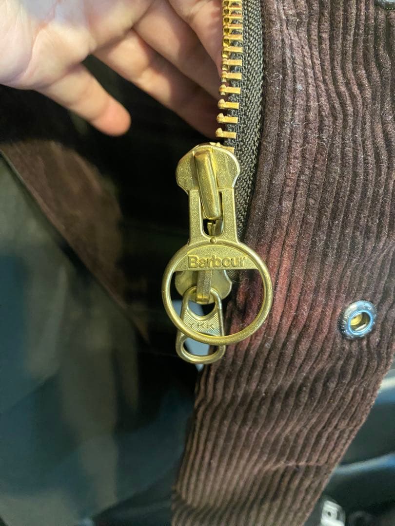 美品KaptainSunshine×Barbourスタンドカラートラベラーコート