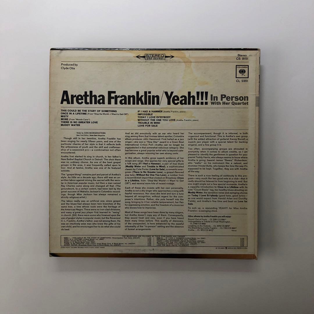 Aretha Franklin ‎– Yeah!!!