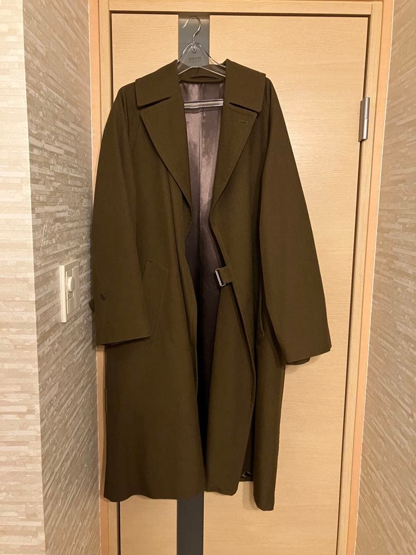 comoli ウールサージ　コモリ　タイロッケンコート　18aw サイズ1