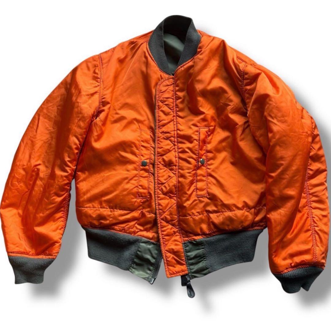 USA製 70s Alpha ma-1 flight jacket