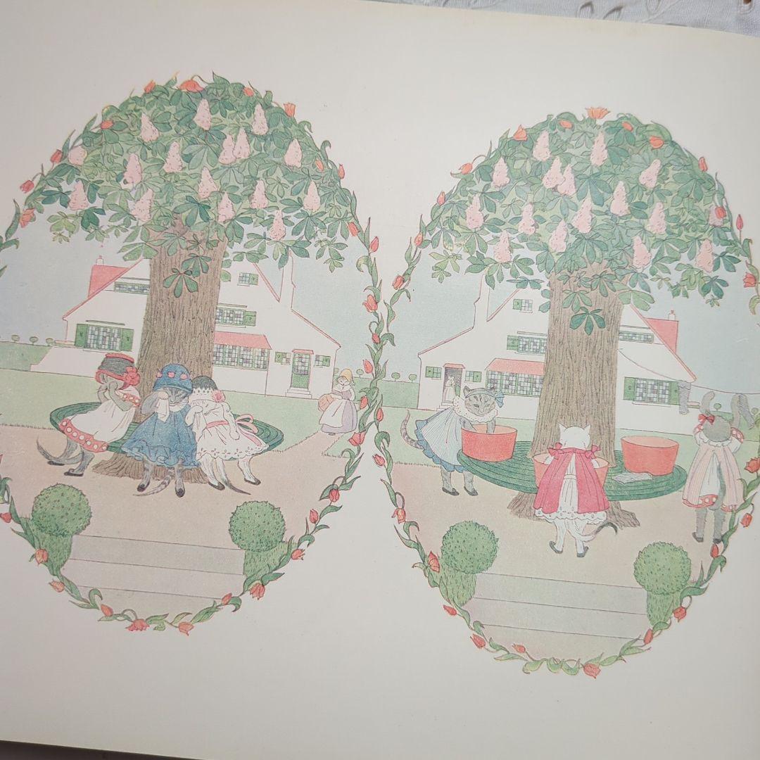 稀少1911アンティーク絵本 初版本 洋書古書 児童書 ヴィクトリアン