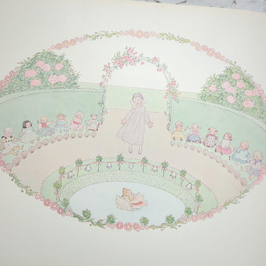 稀少1911アンティーク絵本 初版本 洋書古書 児童書 ヴィクトリアン