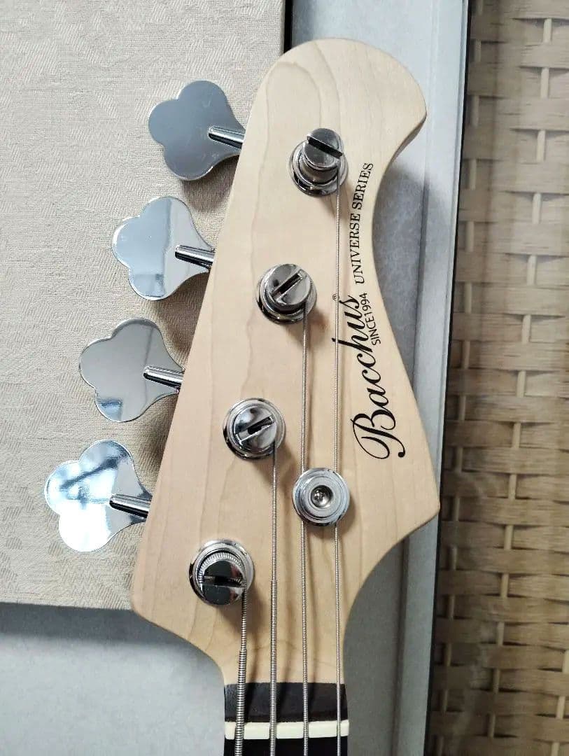 Bacchus ジャズベース 簡易調整済 wjb−360 ギグバッグ付 バッカス