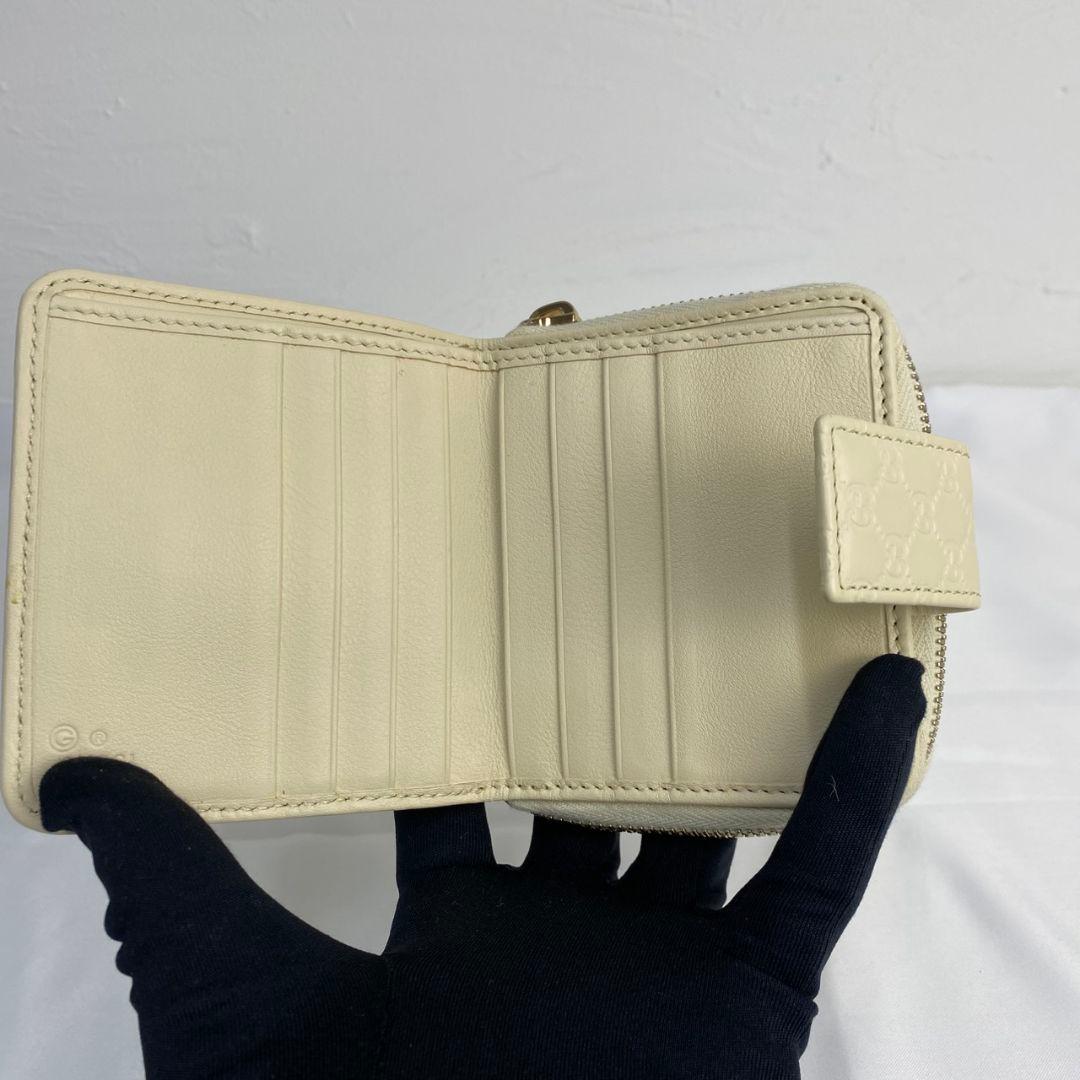 ✨️未使用品✨️グッチ シマ 二つ折り財布