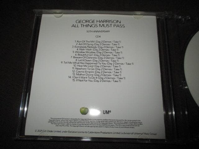 洋楽 e Harrison All Things Must Pass