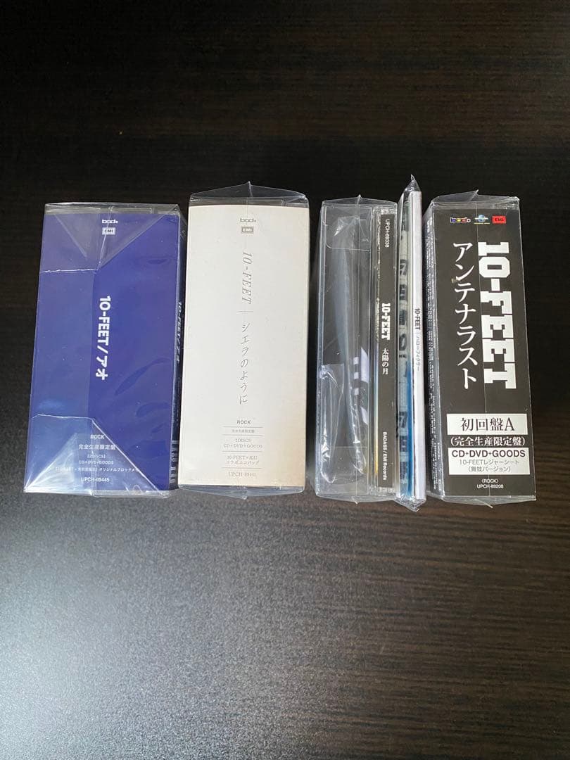 10-FEET/シングルCD 限定版　5枚まとめ売り