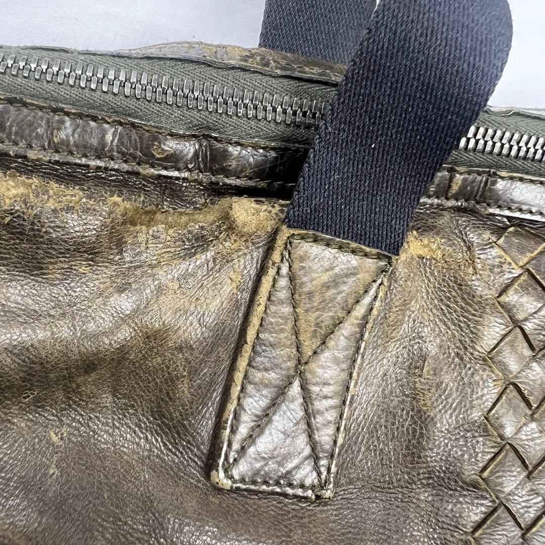 バッグ Bottega Veneta Intrecciato Boston Bag