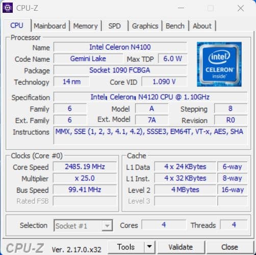 iiyama NJ50GU 8世代CPU メモリ8GB SSD256GB