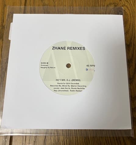 Zhane - Hey Mr. D.J. / Good Times 7インチ