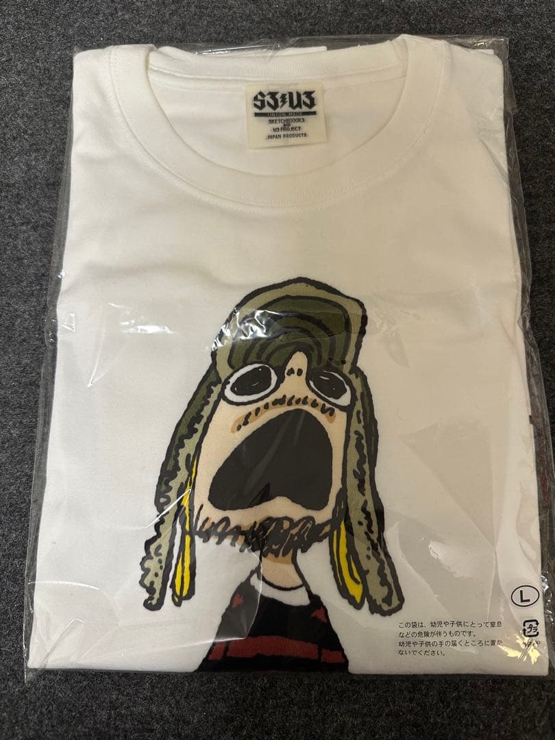 [L] SKETCHBOOOK3 NEVERMIND TシャツNIRVANA