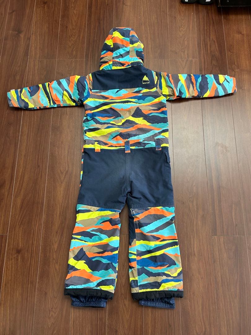Burton 子ども用スノーボードウェア USサイズ5/6 迷彩柄