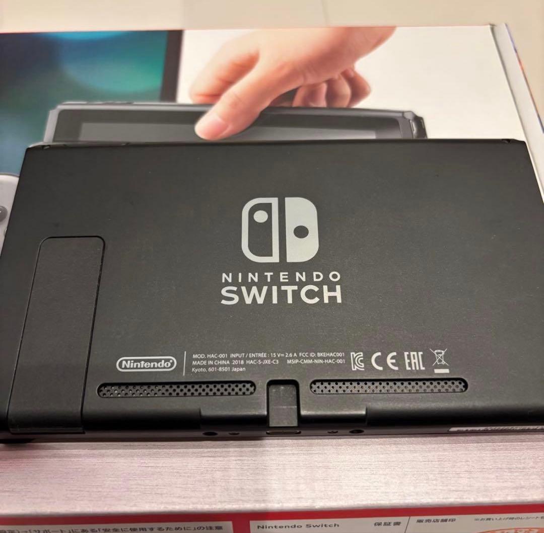 Nintendo Switch 本体　グレー　美品