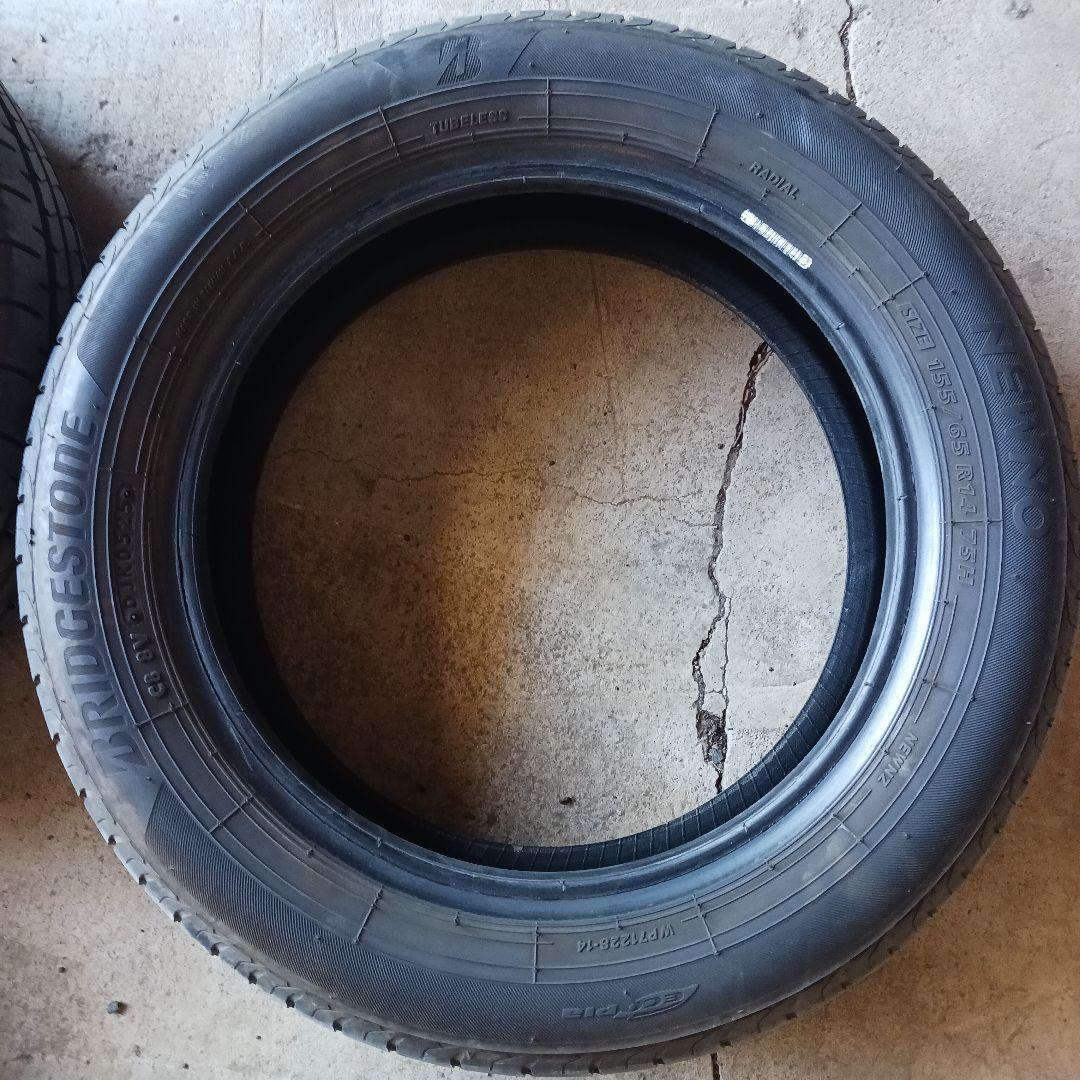 ブリヂストン(BRIDGESTONE) 155/65R14 4本セット　NBOX