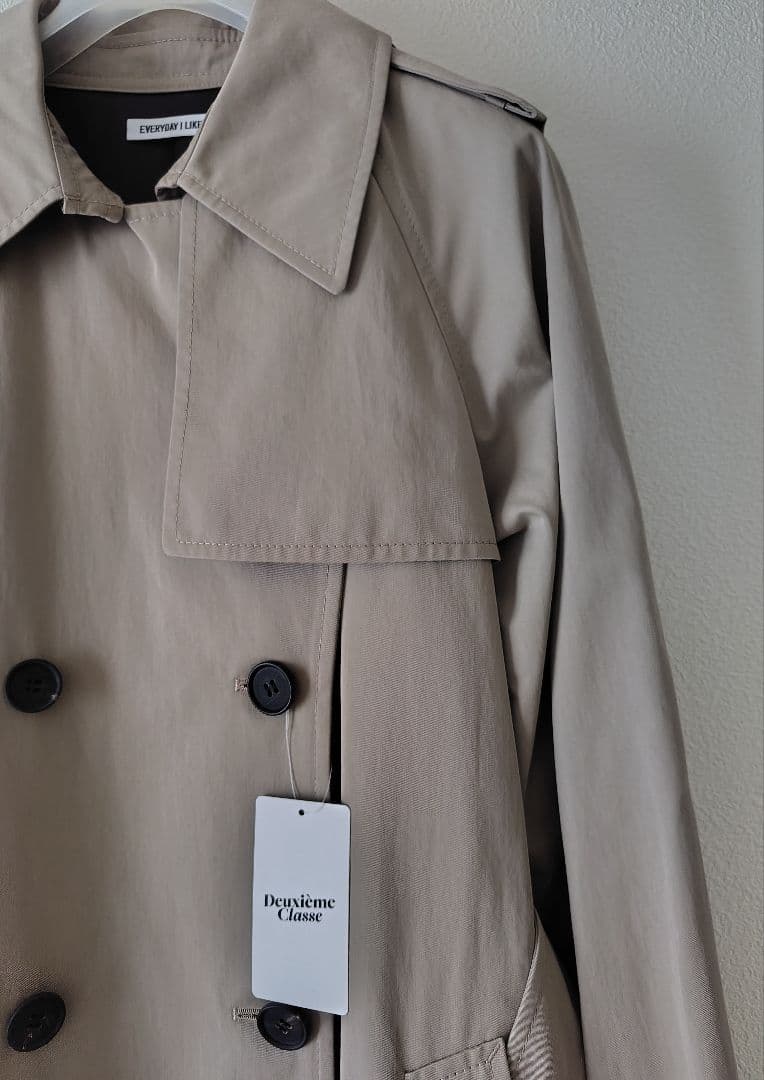 新品DeuxiemeClasse EVERYDAY I LIKE トレンチコート
