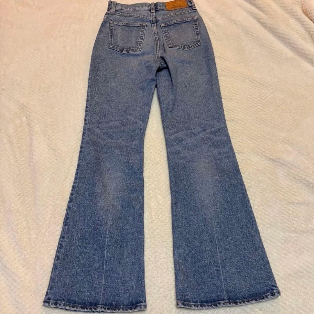 MOUSSY マウジー フレアデニム フレアパンツ 25