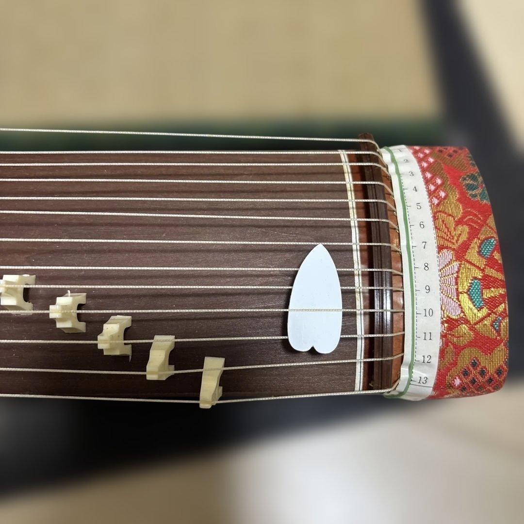 ☆ミニお琴☆箱付　 全長42cm 琴　箏 和楽器 十三弦　13弦
