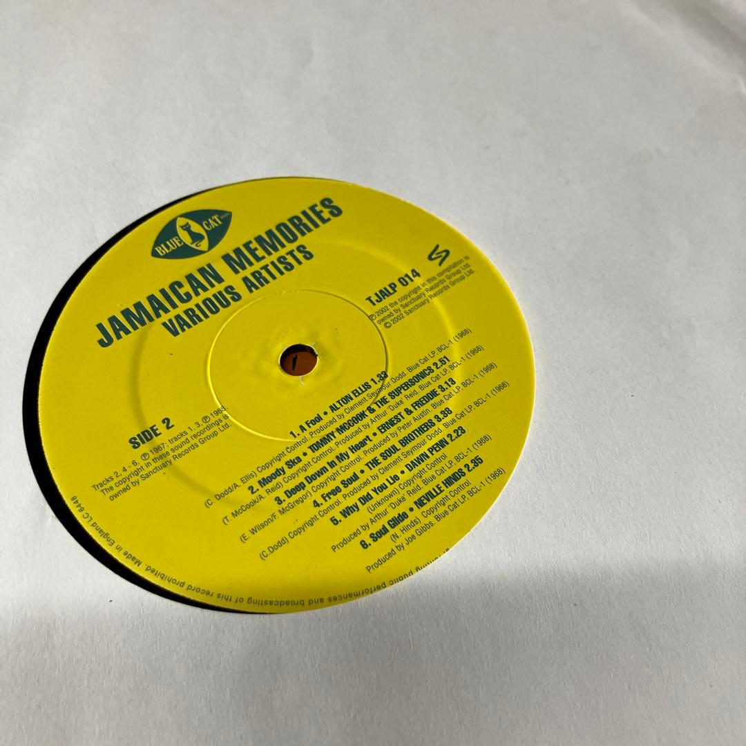 JAMAICAN MEMORIES レコード　Blue Cat