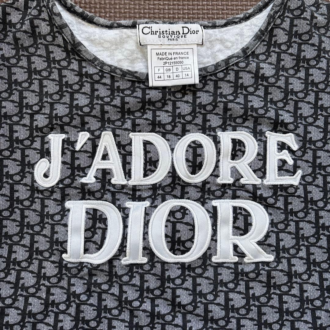 美品　クリスチャンディオール ジャドール　オブリーク　tシャツ　サイズ40