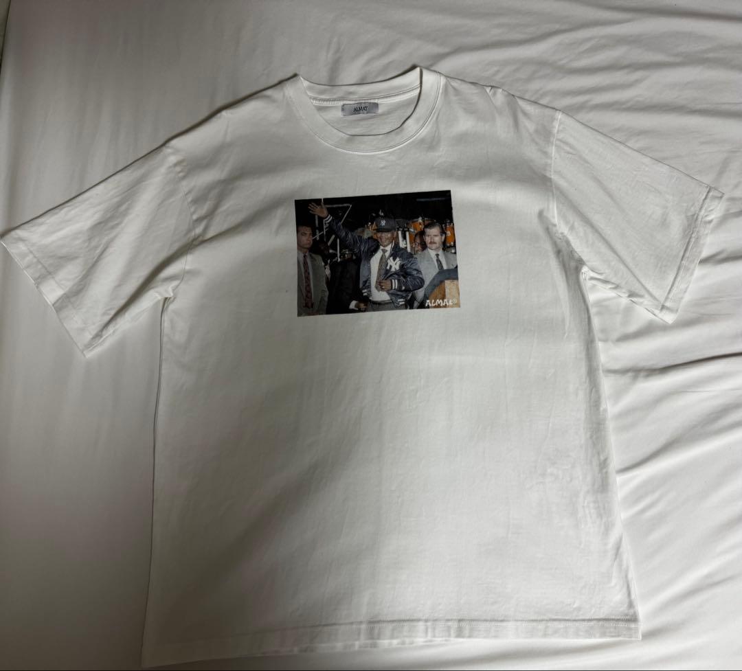ALMAT PHOTO TEE ホワイト　BIGサイズ