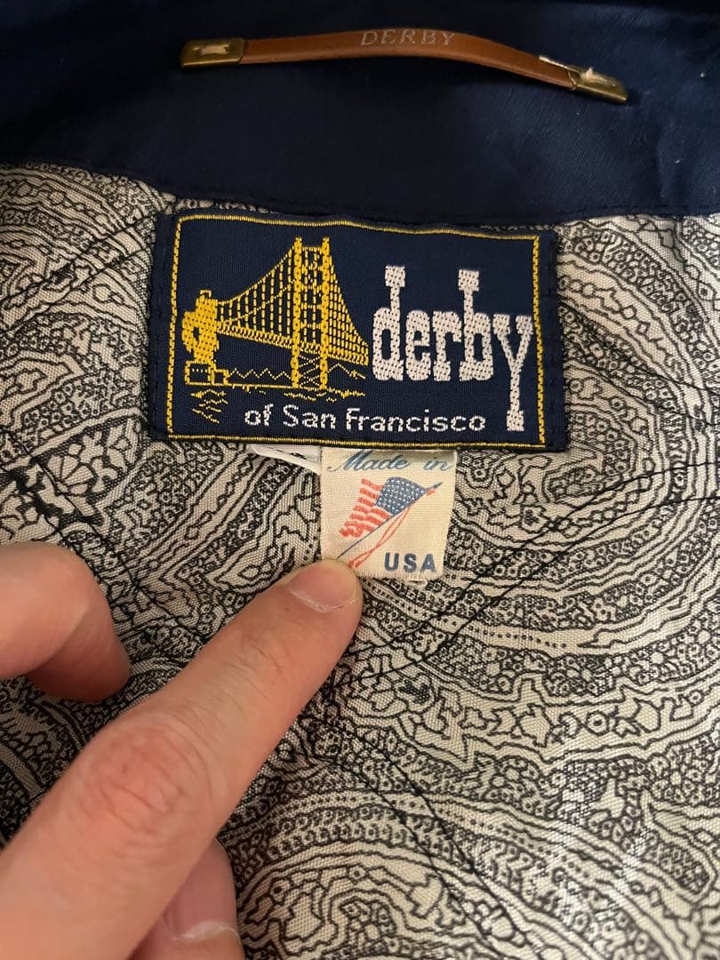 ドスペ 70s Derby Of Sanfrancisco ネイビー 42