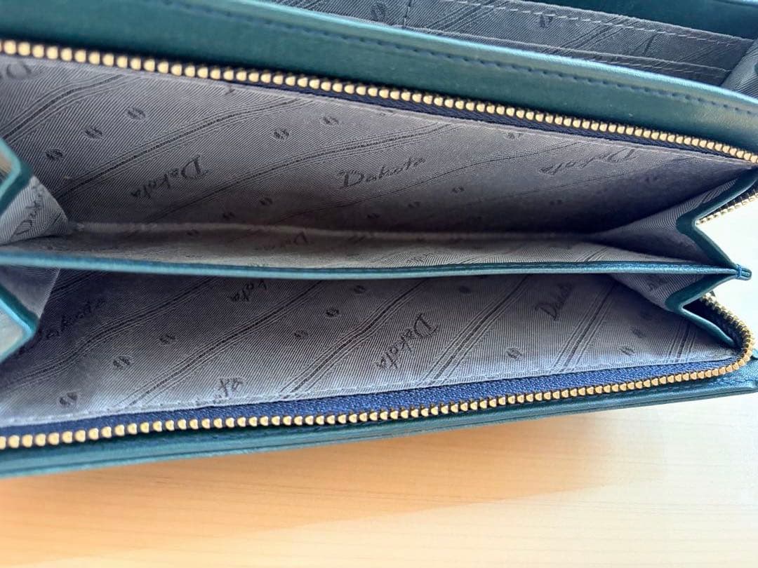 【美品】Dakota ダコタ 長財布 本革 レザー アペーゴ 二つ折り　長財布